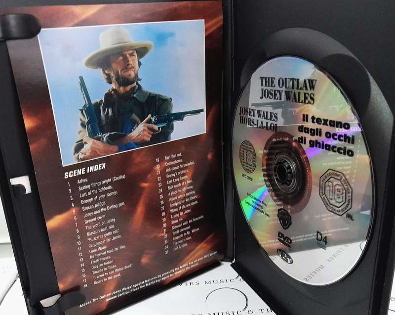 The Outlaw Josey Wales - Clint Eastwood (DVD)