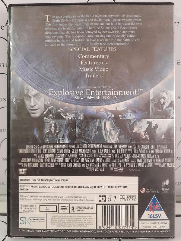 Underworld - Evolution (DVD)