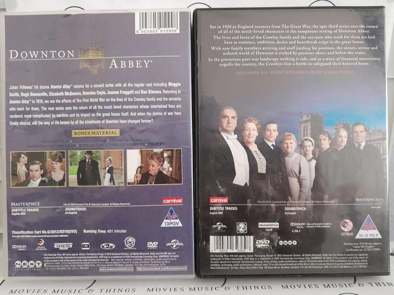 Downton Abbey - Complete Series 2 & 3 (7xDVD)