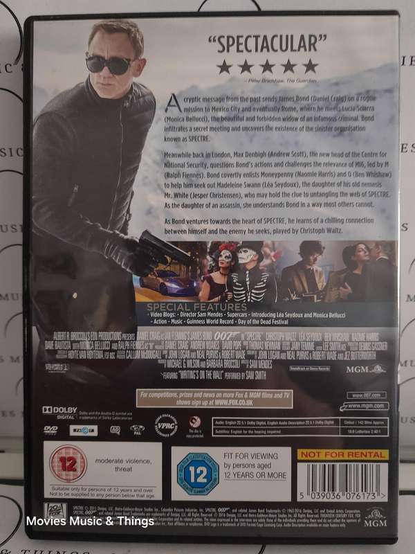 007 - 2015 - Spectre (DVD)