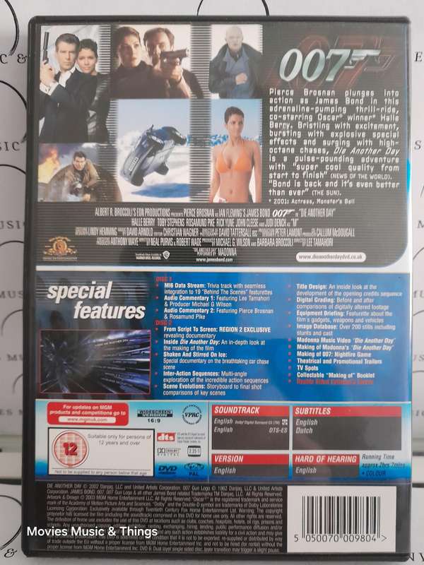 007 - 2002 - Die another day (Double DVD) Special Edition