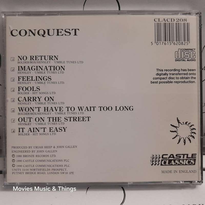 Uriah Heep - Conquest (CD)