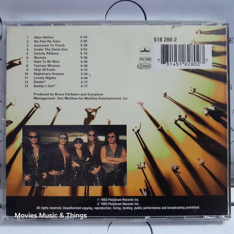 Scorpions - Face the Heat (CD)
