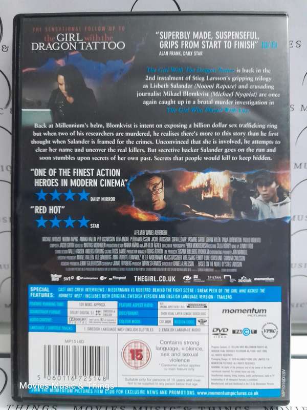 The girl who played with fire (DVD)