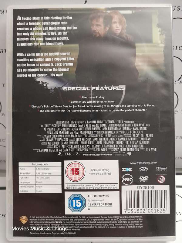 88 Minutes - Al Pacino (DVD)