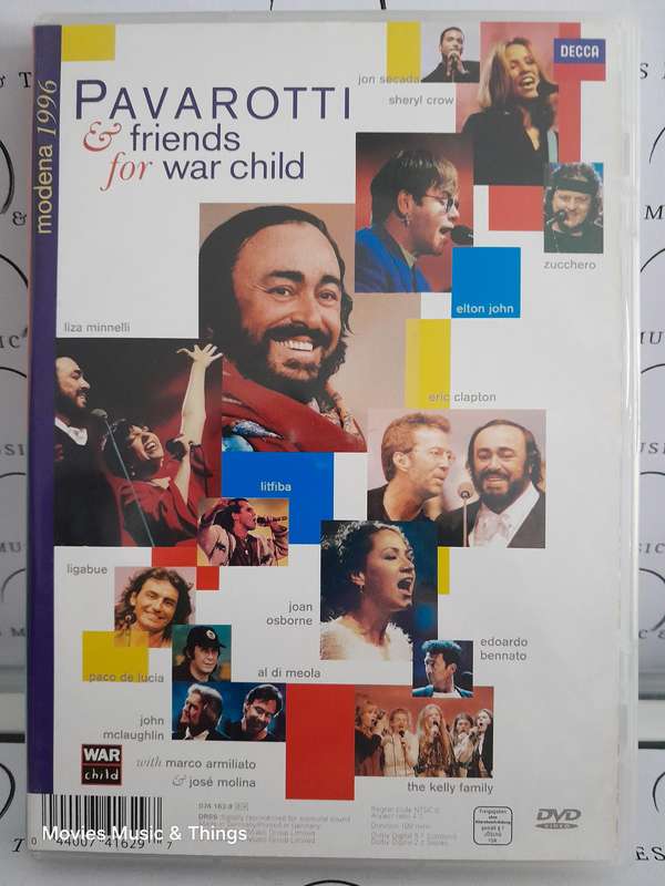 The Pavarotti & Friends Collection - 8 Great Concerts (4xDVD)