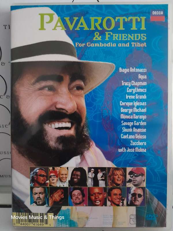 The Pavarotti & Friends Collection - 8 Great Concerts (4xDVD)