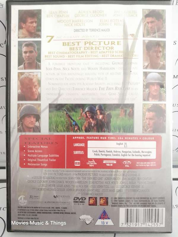 The Thin Red Line - Sean Penn (DVD)