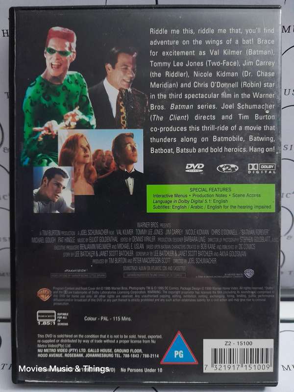 Batman Forever - Val Kilmer (DVD)