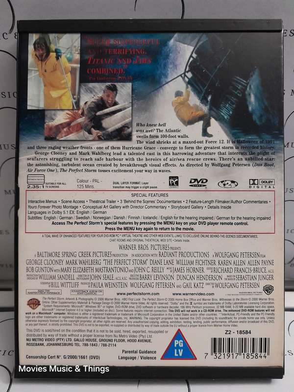 The Perfect Storm - George Clooney (DVD)