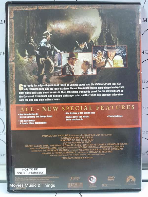Indiana Jones - The Adventure Collection - Harrison Ford (3xDVD)