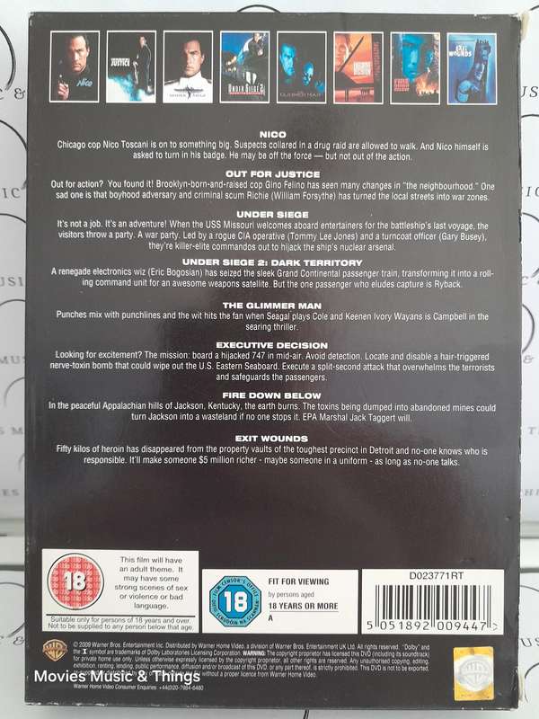 Steven Seagal Collection (8xDVD)