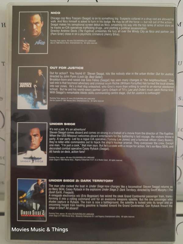 Steven Seagal Collection (8xDVD)