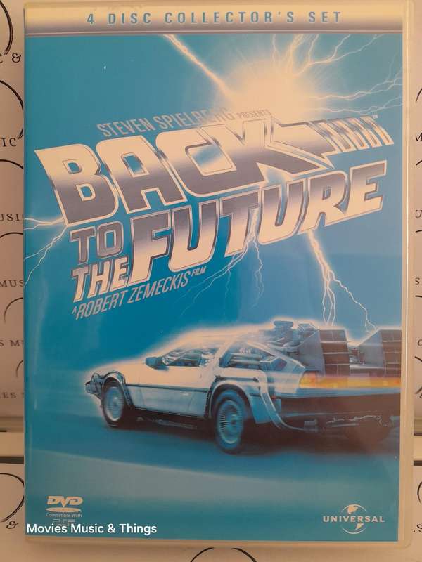 Back to the Future Trilogy - 4 Disc Collection's Set (DVD)