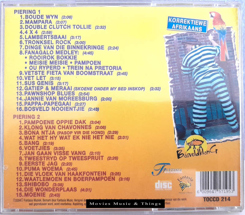 Thys die Bosveldklong - Korrektiewe Afrikaans (2xCD)