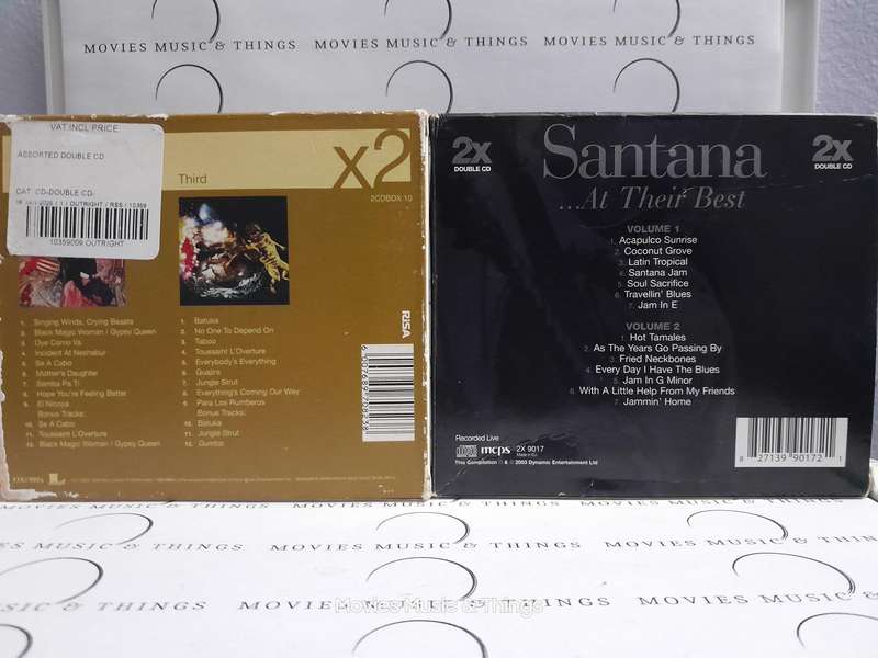 Santana - Abraxas & Third (2 x CDs) and Santana...At Their Best (2xCDs)