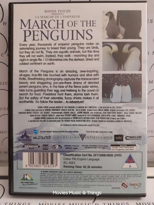March of the Penguins - in French with English subtitles (DVD)