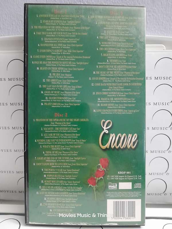 Encore - The Essential Andrew Lloyd Webber (3xCD)