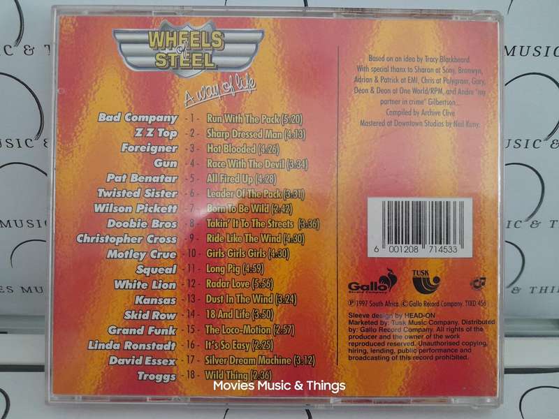 Wheels of Steel - A way of Life (CD)