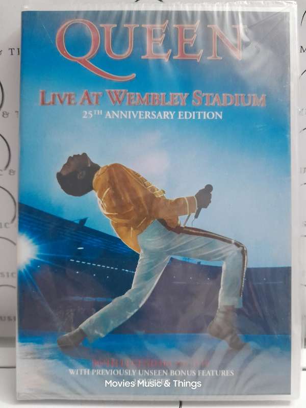 QUEEN - Live at Wembley Stadium - 25th Anniversary Edition (DVD) New
