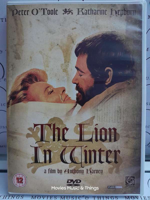 The Lion in Winter - Peter O'Toole & Kathrine Hepburn (DVD)