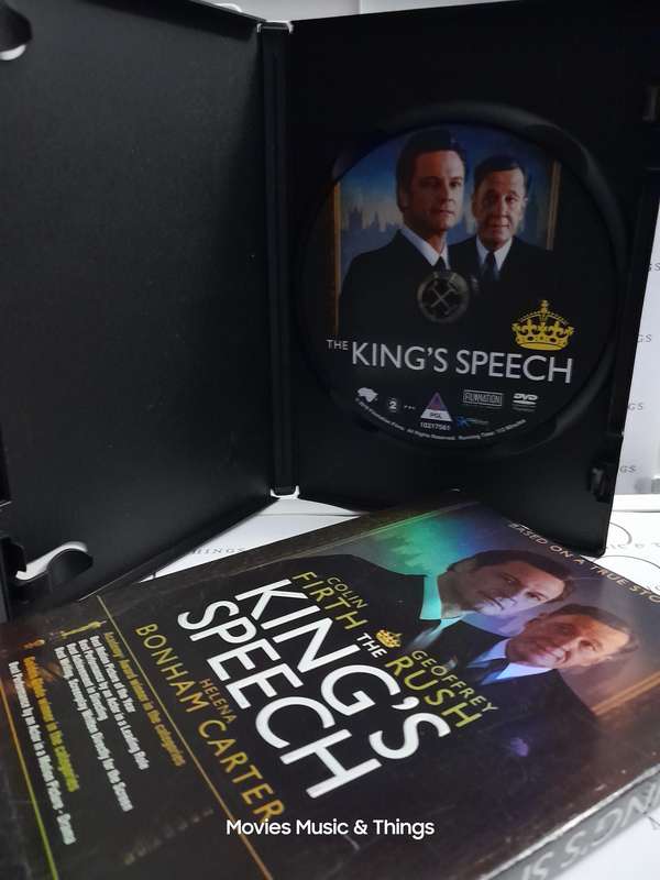 The King's Speech - Colin Firth (New DVD)
