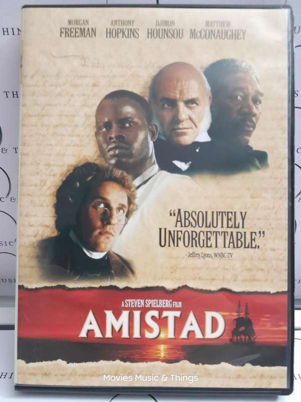 Amistad - Morgan Freeman & Anthony Hopkins (DVD)