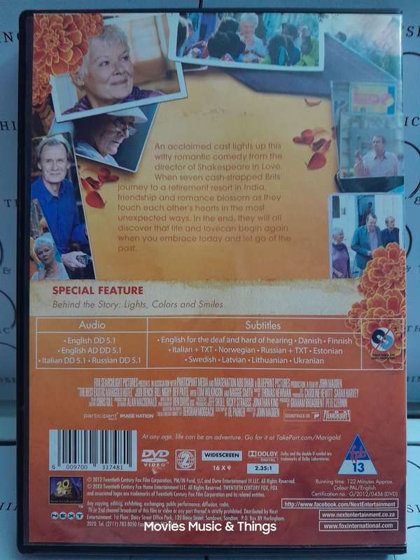 The Best Exotic Marigold Hotel (DVD)