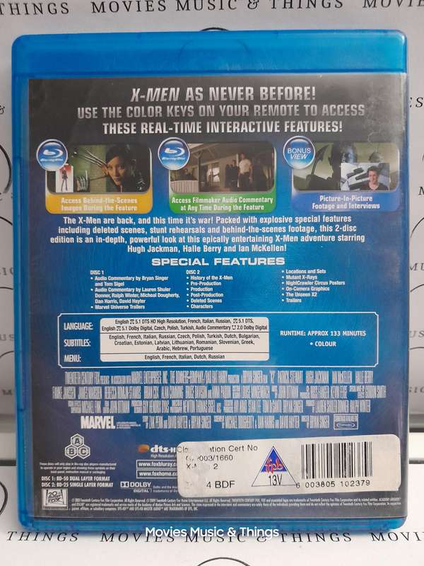 X-Men - 1 to 3 (Blu-ray Disc)