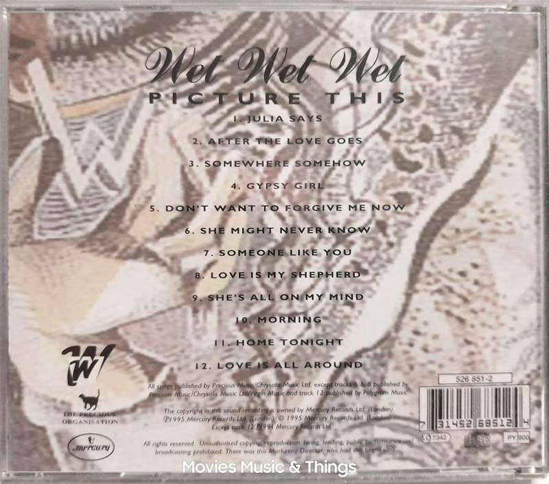 Wet Wet Wet - Picture This (CD)