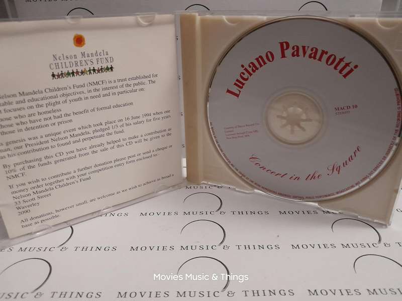 Luciano Pavarotti - Concert in the Square (CD)