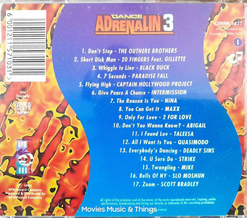 Dance Adrenalin 3 & 4 (2xCDs)