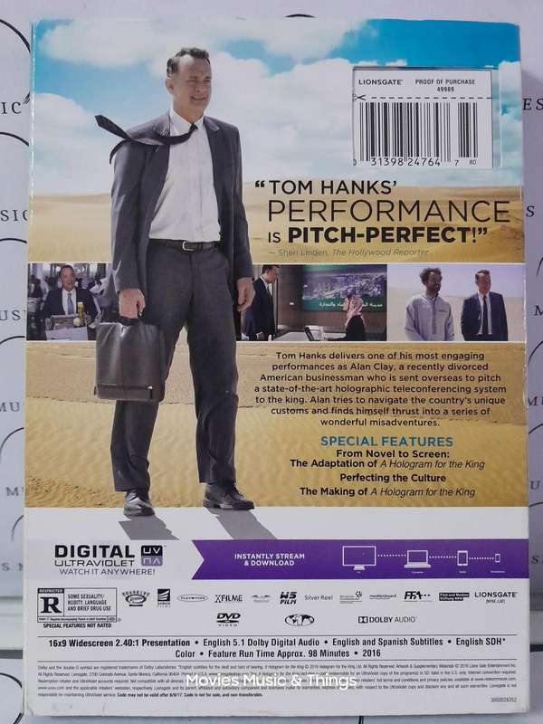 A Hologram for the King - Tom Hanks - Region 1 (DVD)