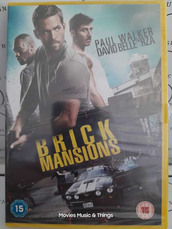Brick Mansions - Paul Walker (DVD) New