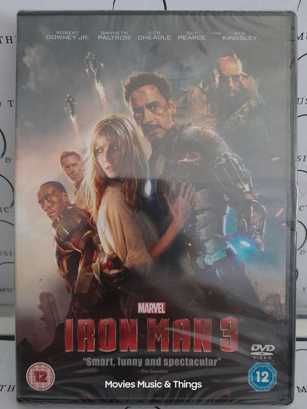 Iron Man 3 (DVD) New