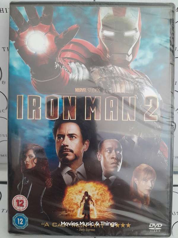 Iron Man 2 (DVD) New