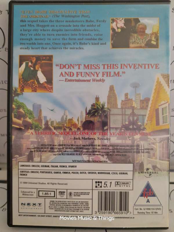Babe - Pig in the City (DVD)