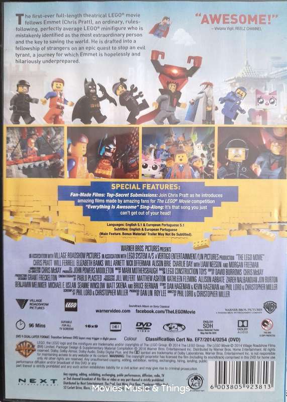 The Lego Movie - (DVD)