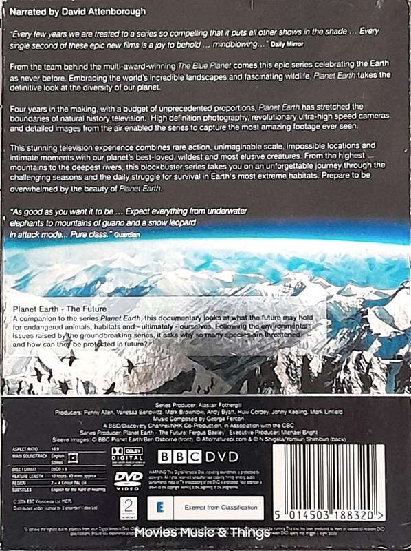 Planet Earth as you've never seen it before - The Complete Series (5xDVD)