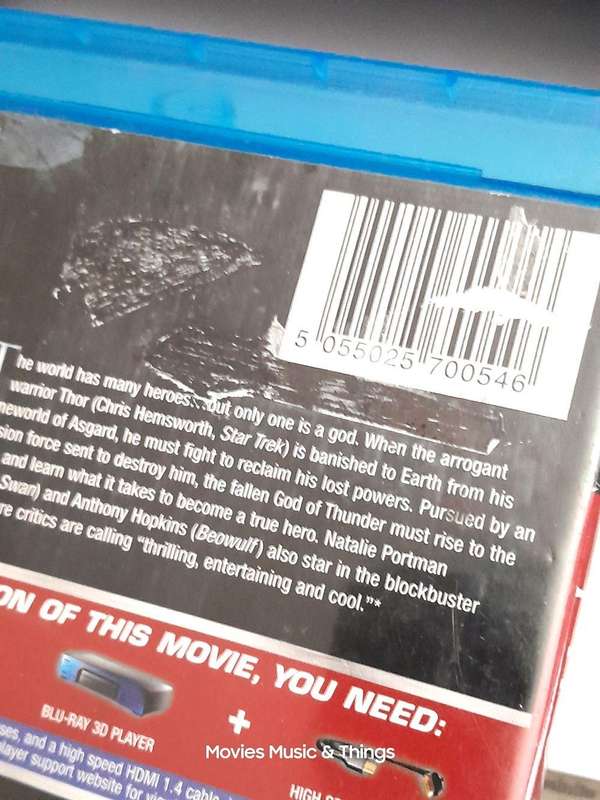 Thor - Chris Hemsworth (Blu-ray 3D)