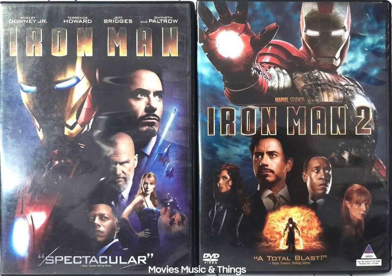 Iron Man 1 & 2 - Robert Downey Jr. (2xDVDs)
