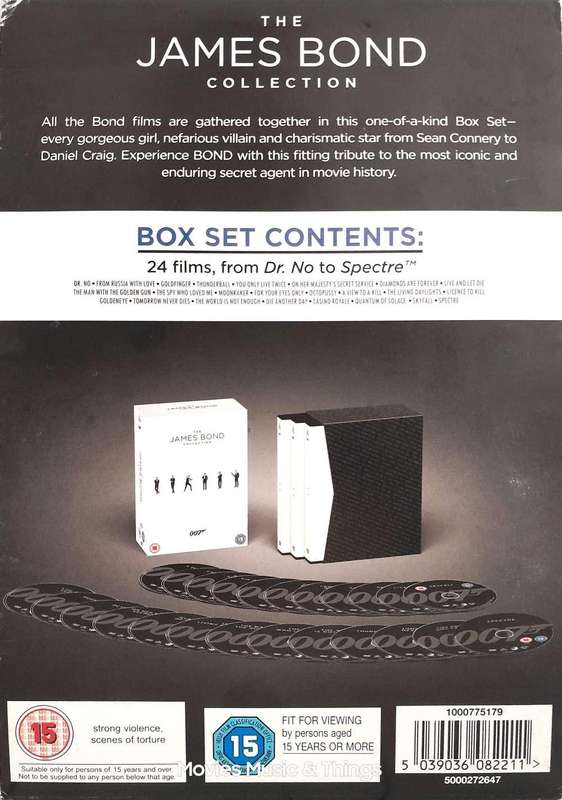 007 - James Bond - The James Bond Collection - 24 Films from Dr. No to Spectre (24xDVDs)