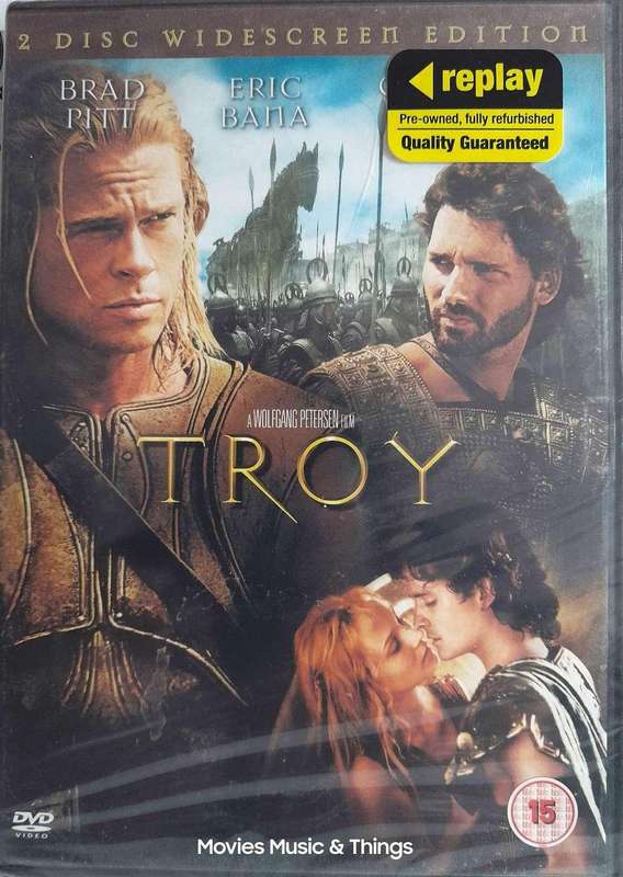 Troy - 2 Disc Widescreen Edition - Brad Pitt & Eric Bana (DVD)