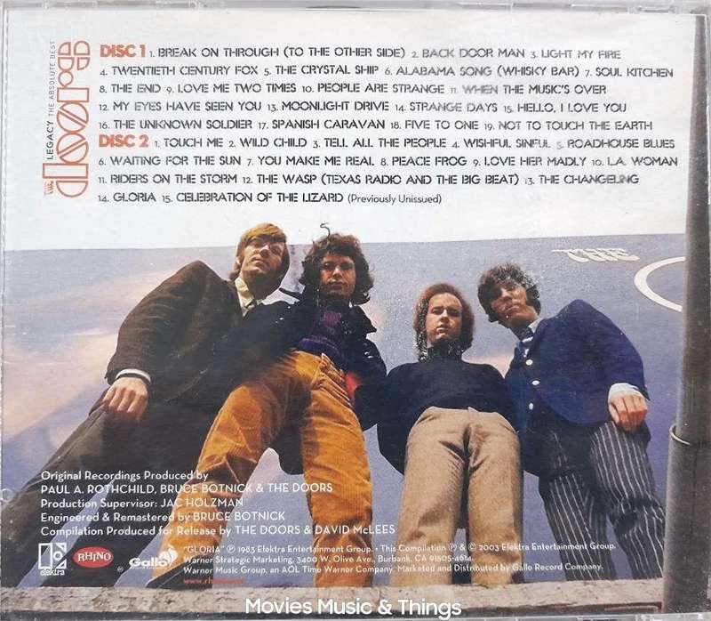 The Doors - Legacy The Absolute Best  (Double CD)