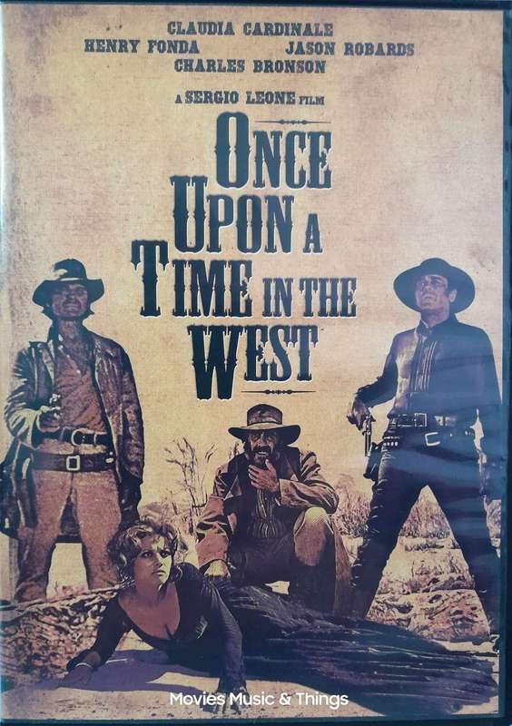 Once upon a time in the west - Henry Fonda - Jason Robards - A Sergio Leone Film (DVD)