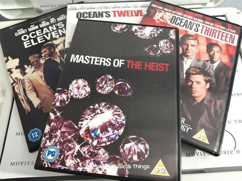 Ocean's Eleven, Twelve, Thirteen - The Complete Collection - George Clooney & Brad Pitt (DVD)