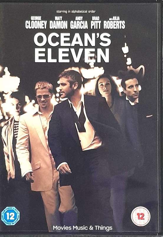 Ocean's Eleven, Twelve, Thirteen - The Complete Collection - George Clooney & Brad Pitt (DVD)