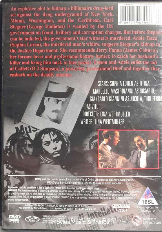 Blood Feud - Sophia Loren (DVD) 1978