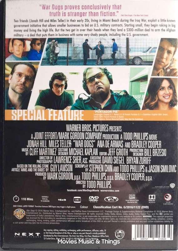 War Dogs - Jonah Hill & Miles Teller (DVD)