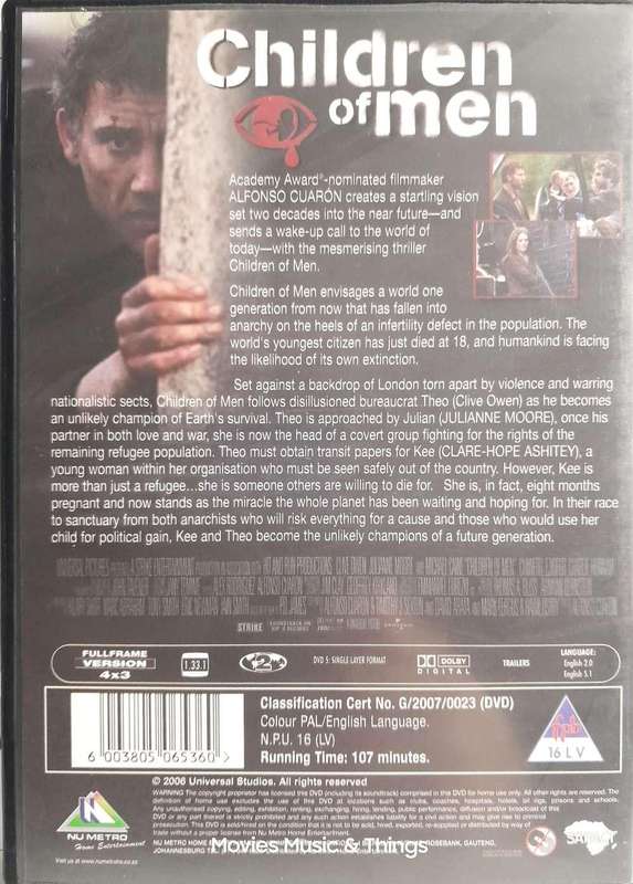 Children of Men - Clive Owen & Julianne Moore (DVD)